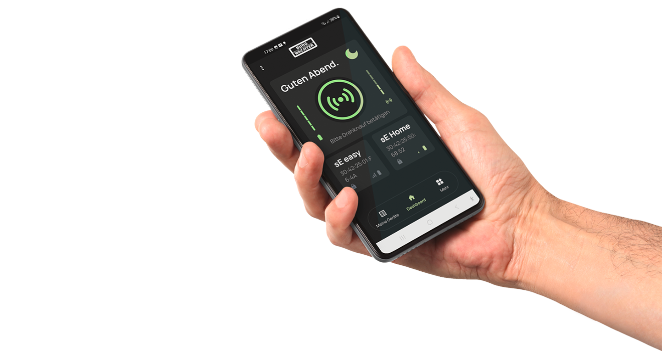 BURG-WAECHTER BURGsmart App Smarte Steuerung von BURG-WÄCHTER Türschloss