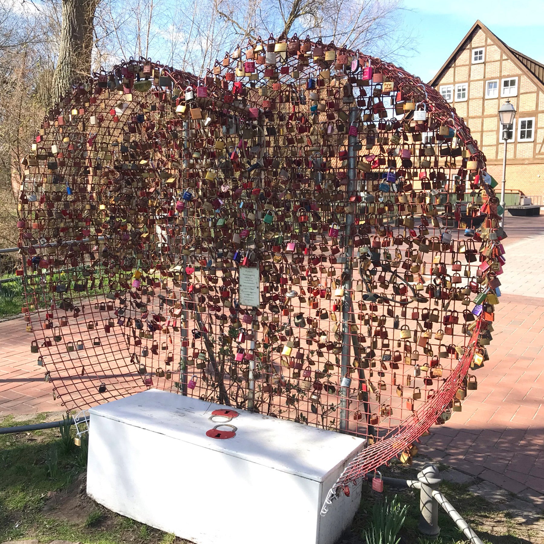 BURG-WÄCHTER Vorhängeschlösser als Liebesschloss