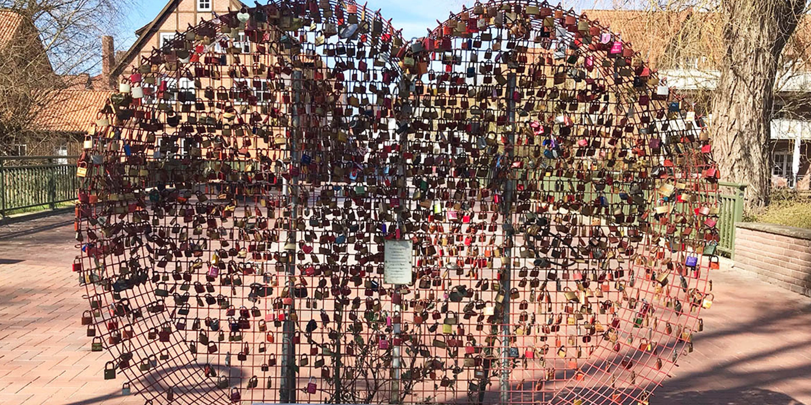 BURG-WÄCHTER Vorhängeschlösser als Liebesschloss