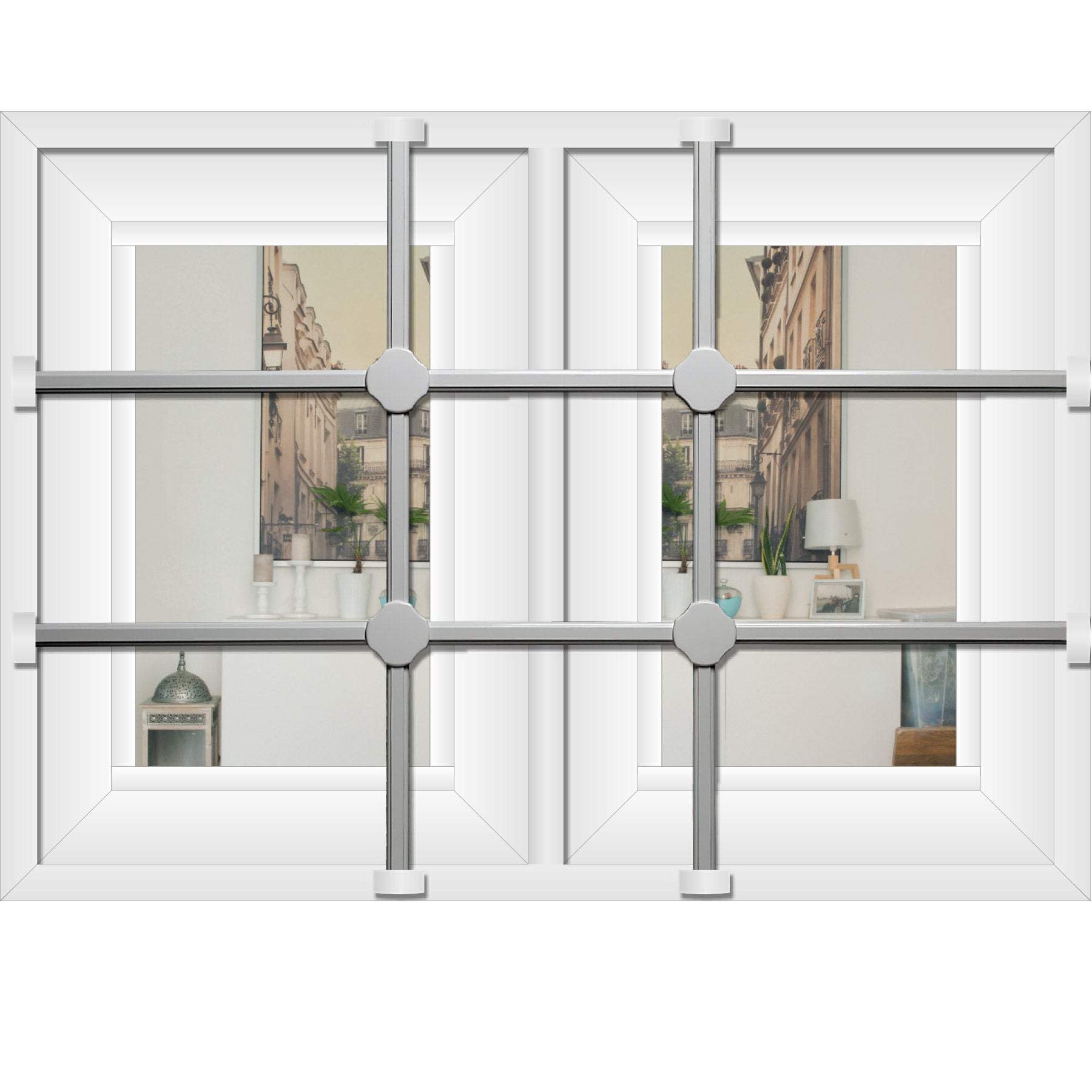 BURG-WÄCHTER Fenstersicherung Fenstergitter