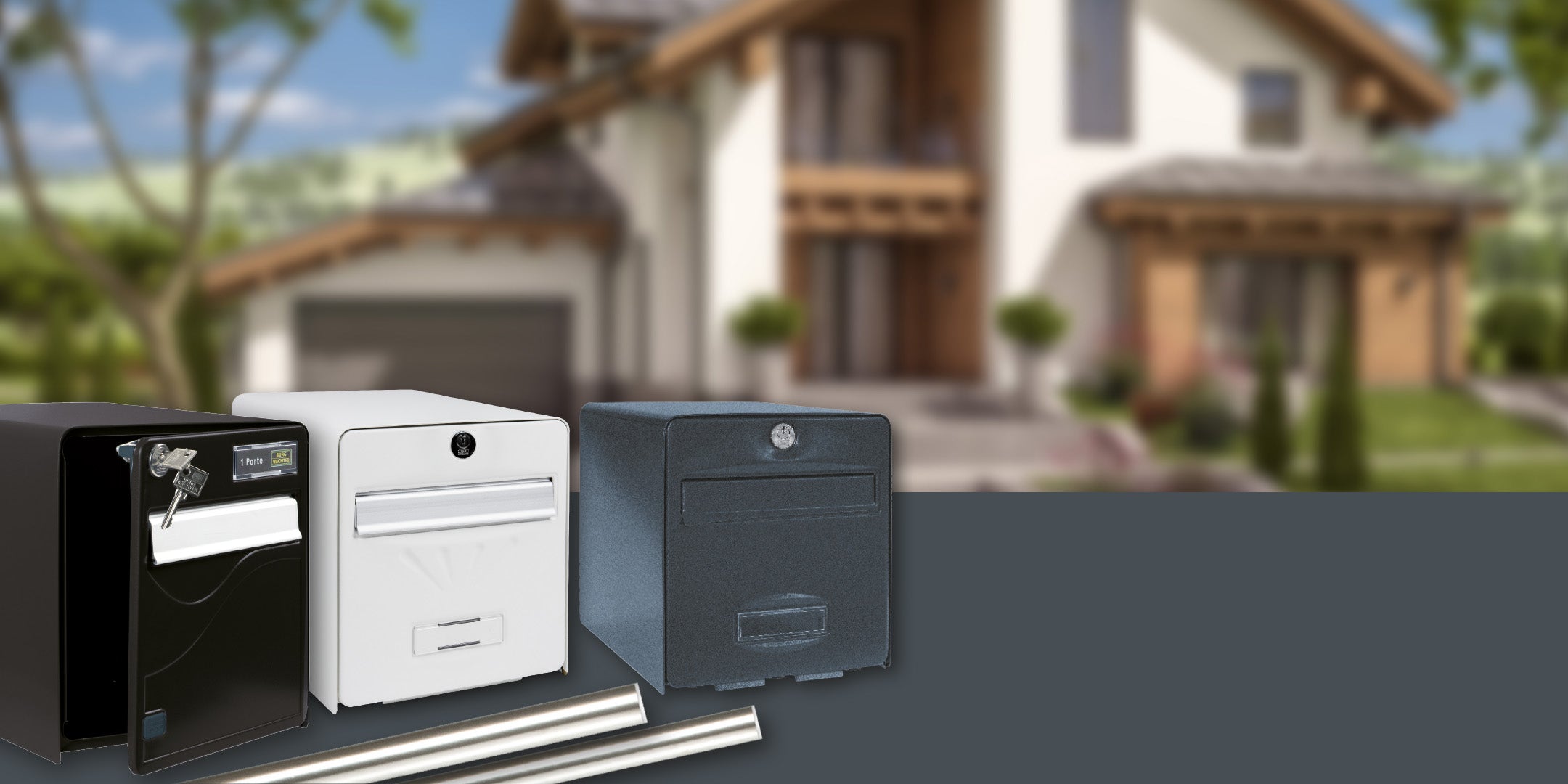 BURG-WÄCHTER Briefkasten für Frankreich - französische Briefkästen