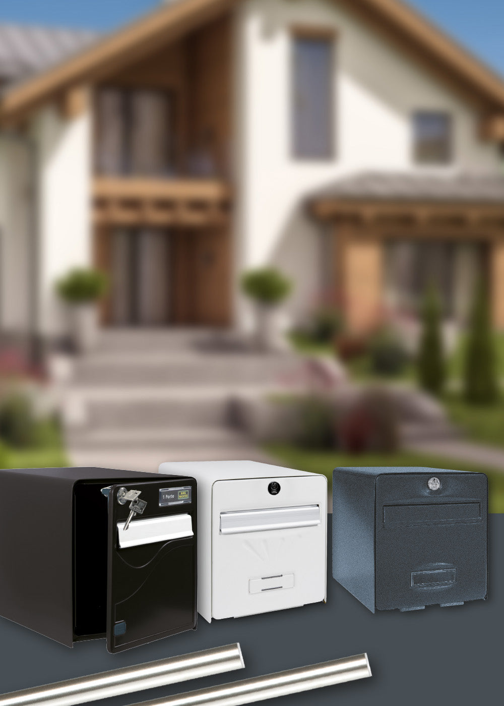BURG-WÄCHTER Briefkasten für Frankreich - französische Briefkästen