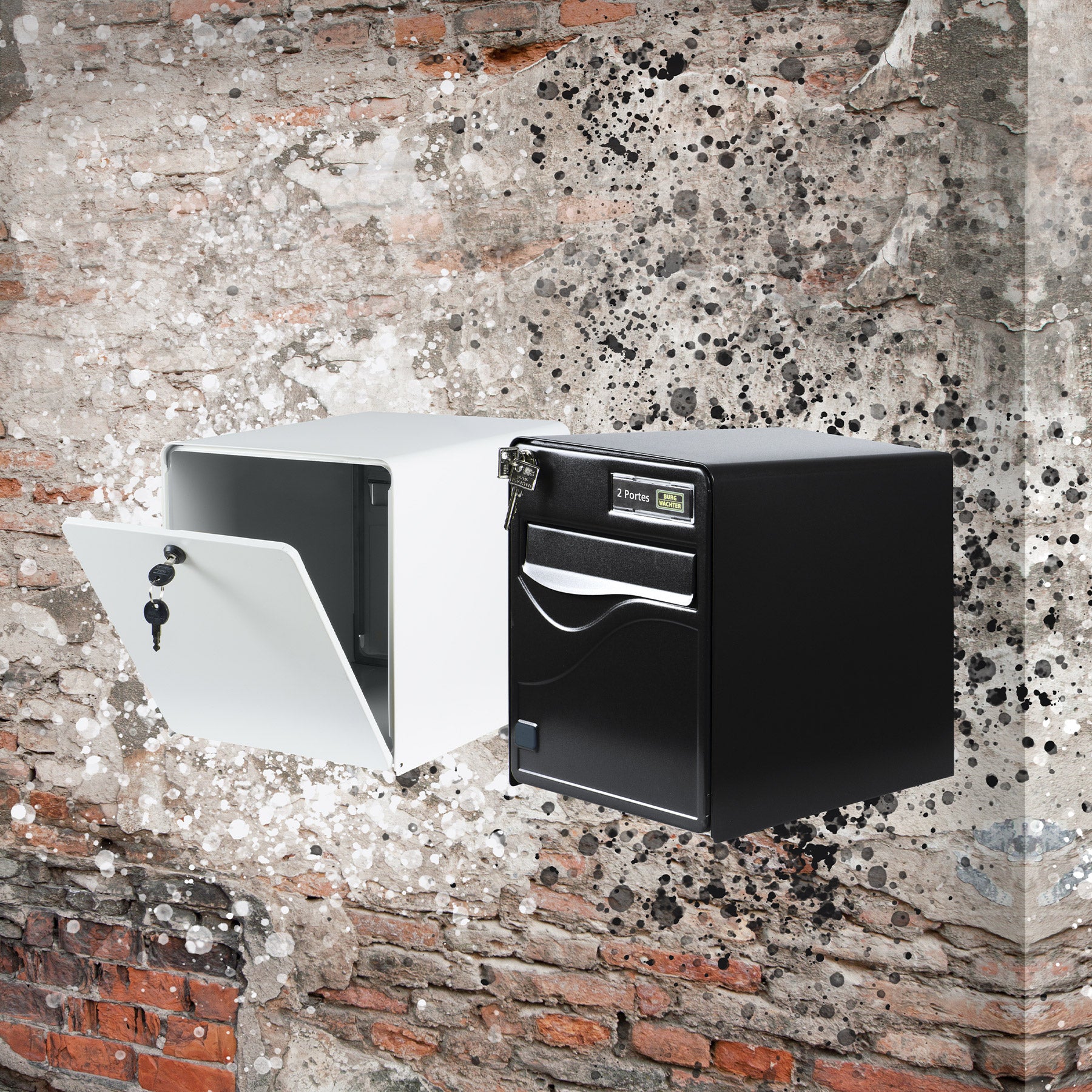 BURG-WÄCHTER Briefkasten BALTIC für Frankreich - französische Briefkästen