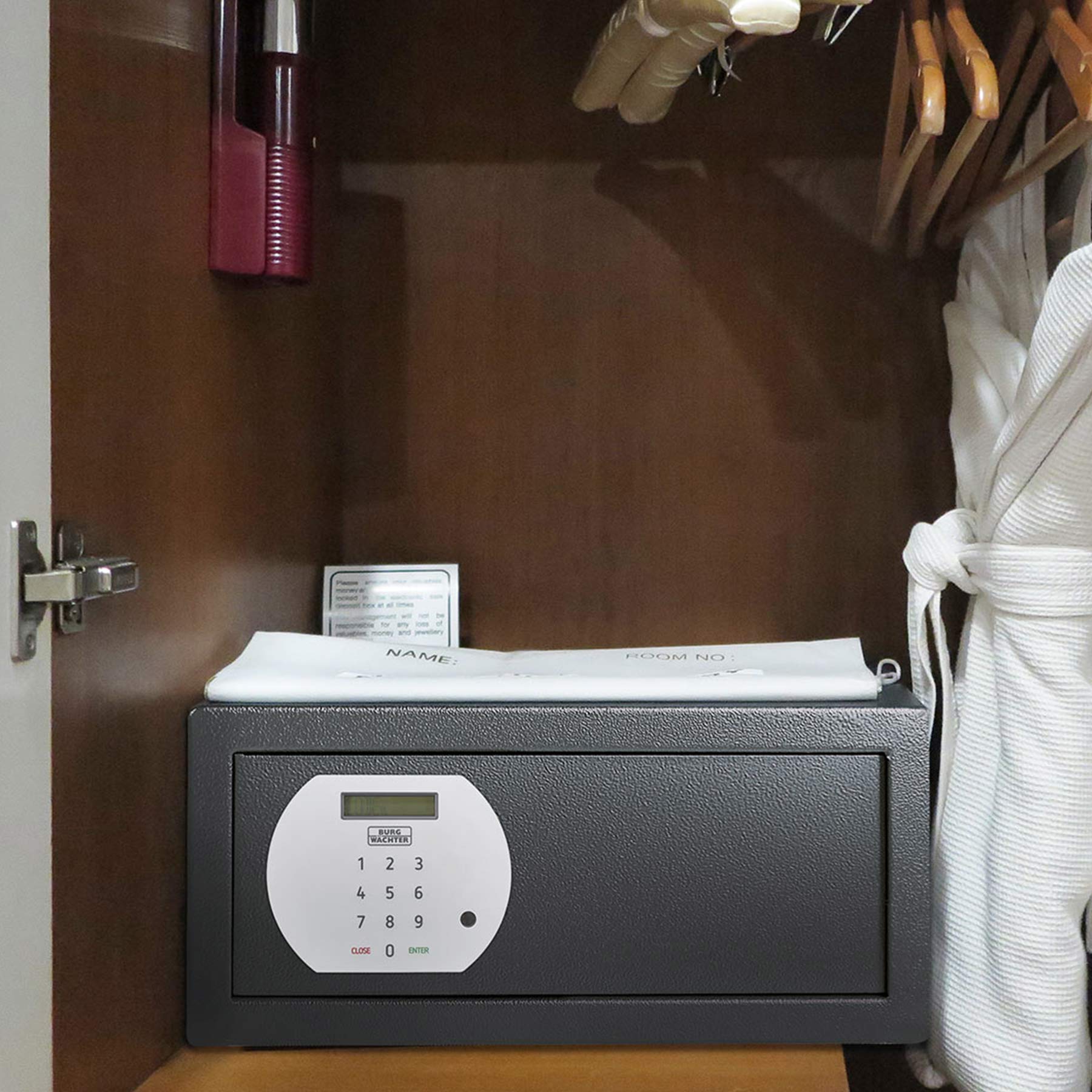 BURG-WÄCHTER Hoteltresore - Sicherheit für Ihre Gäste