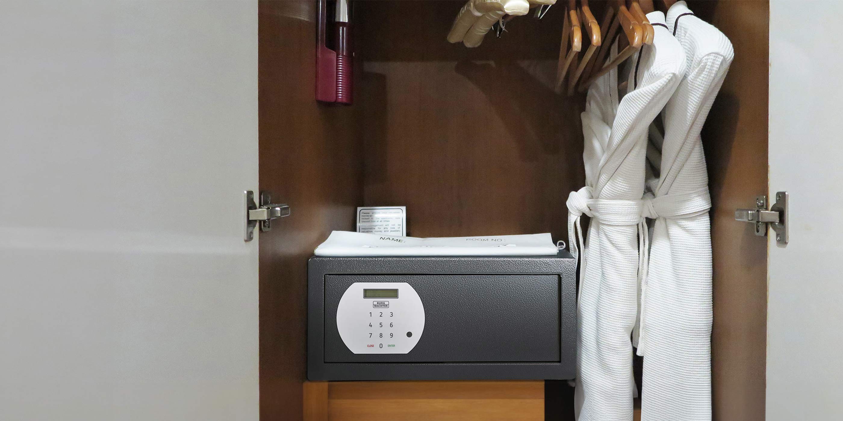 BURG-WÄCHTER Hoteltresore - Sicherheit für Ihre Gäste