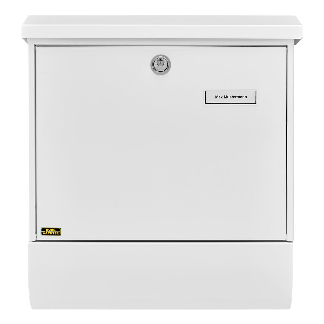Burg-Wächter Vario 86720 Si Steel Mailbox Set With Newspaper Box - Silver, Made In Germany - View #7