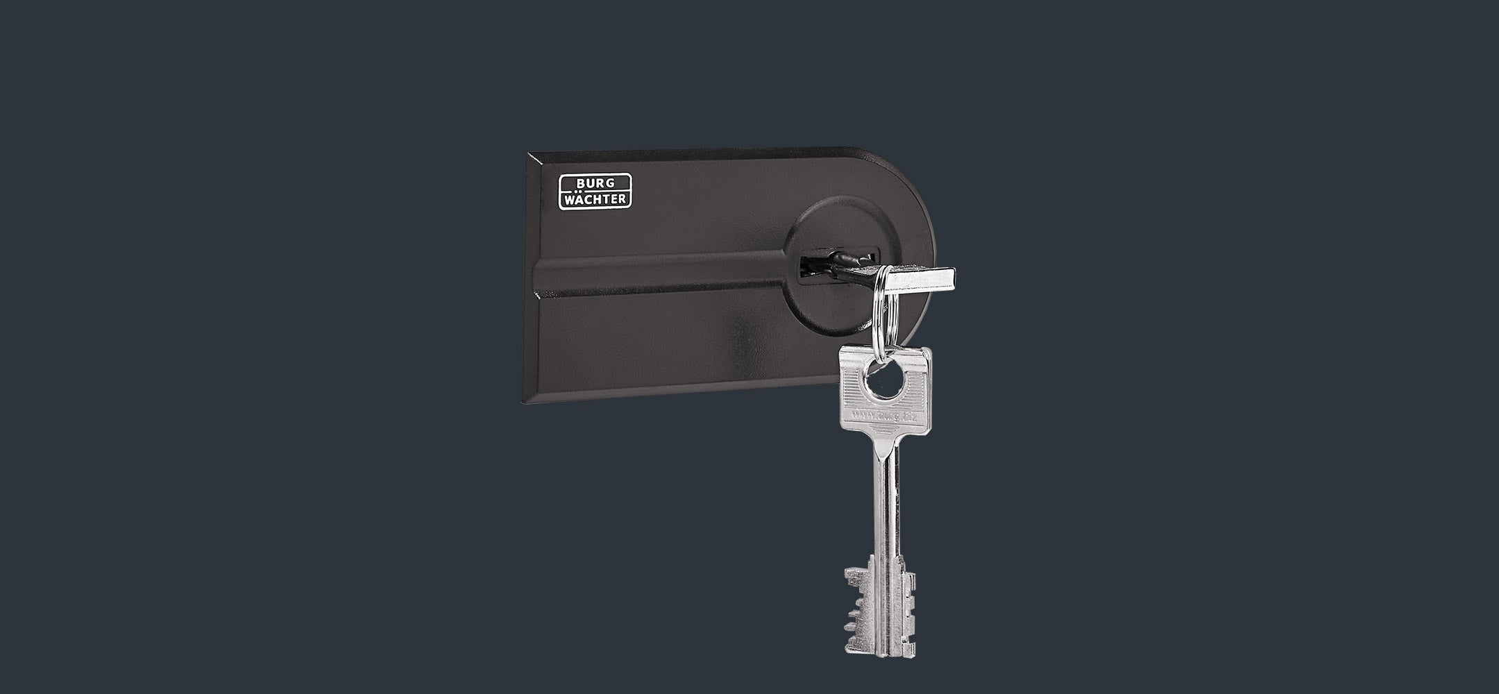 Tresor Schloss Schlüsselschloss Doppelbart-Schlüssel