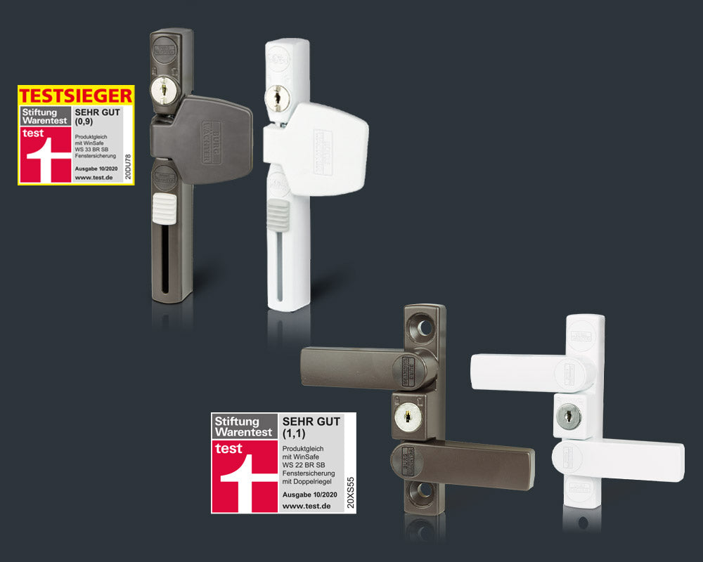 Testsieger Fenstersicherungen von BURG-WÄCHTER