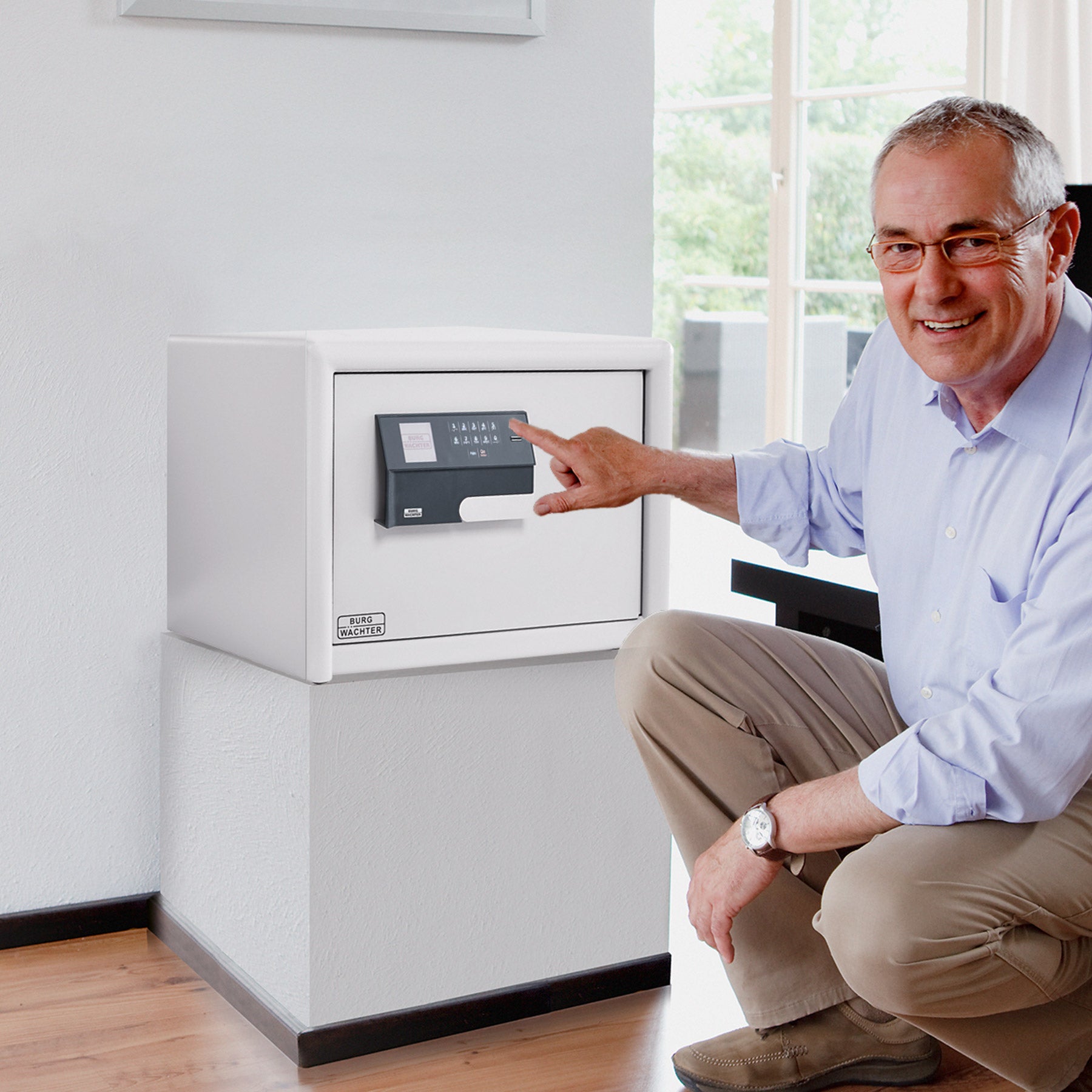 BURG-WÄCHTER Tresor Dual-Safe mit Komfort-Oeffnung