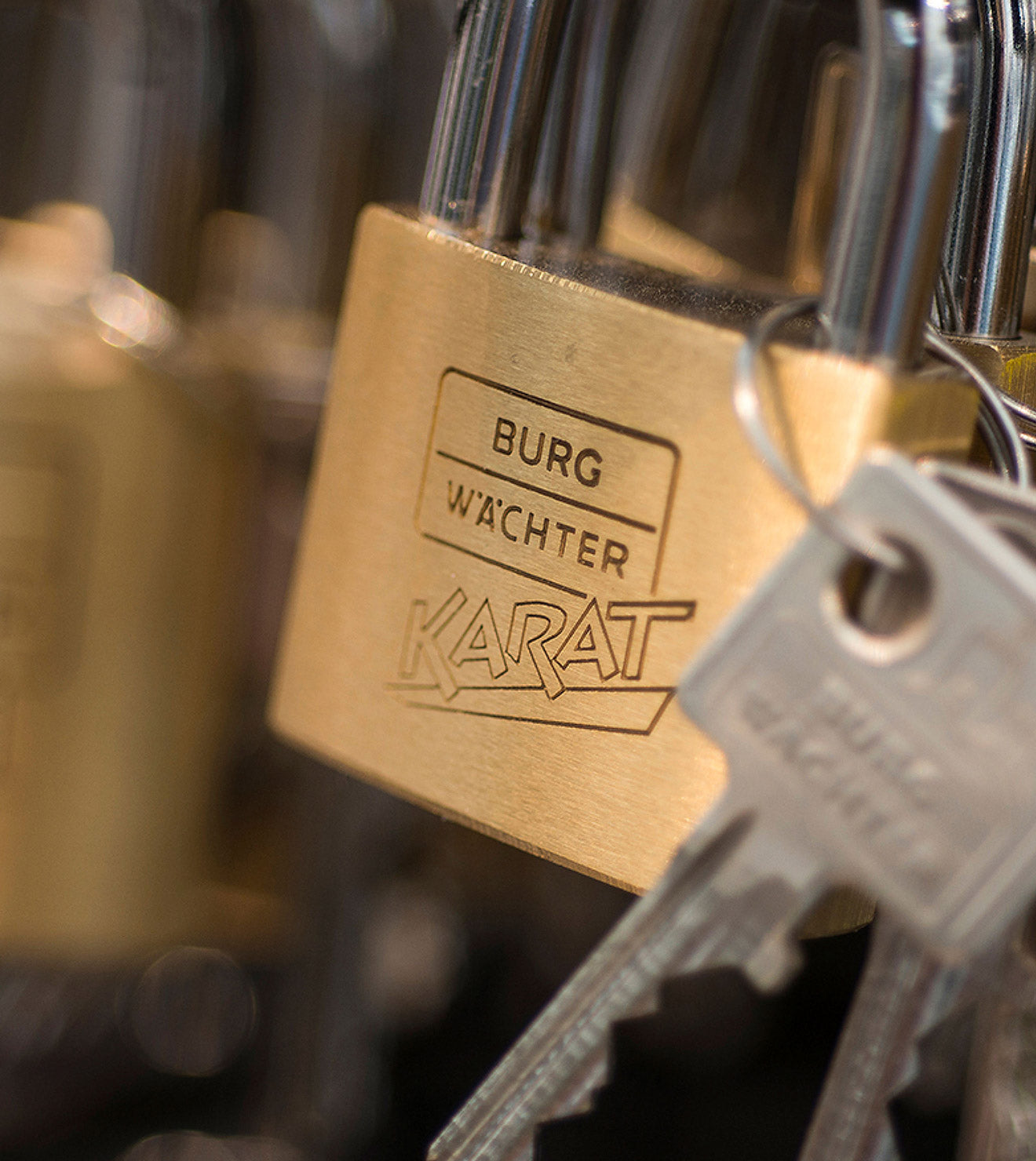 BURG-WÄCHTER Vorhängeschlösser mit Schlüssel