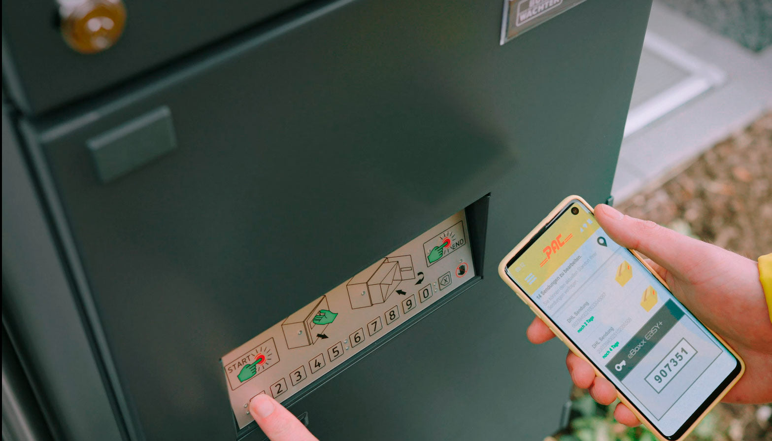 BURG-WÄCHTER eBoxx easy plus - Paketbox