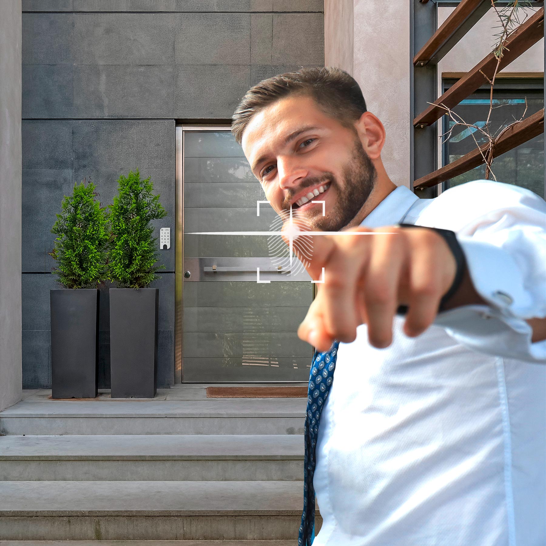 BURG-WÄCHTER secuENTRY easy - smarte elektronisches Türschloss