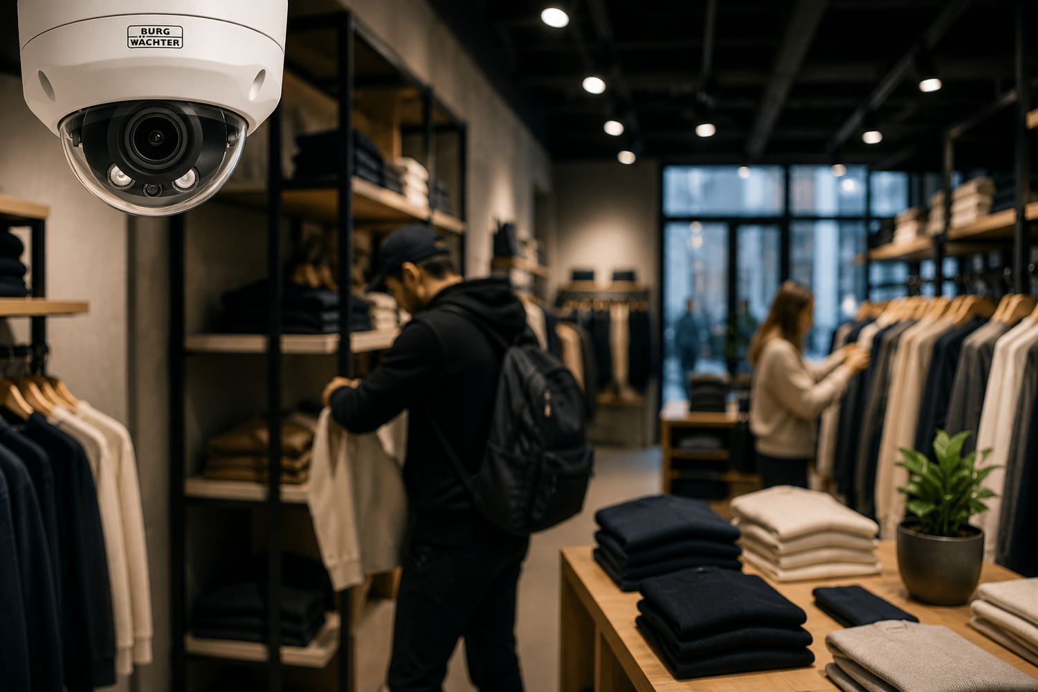 Videoüberwachung im Einzelhandel: Schutz vor Ladendiebstahl