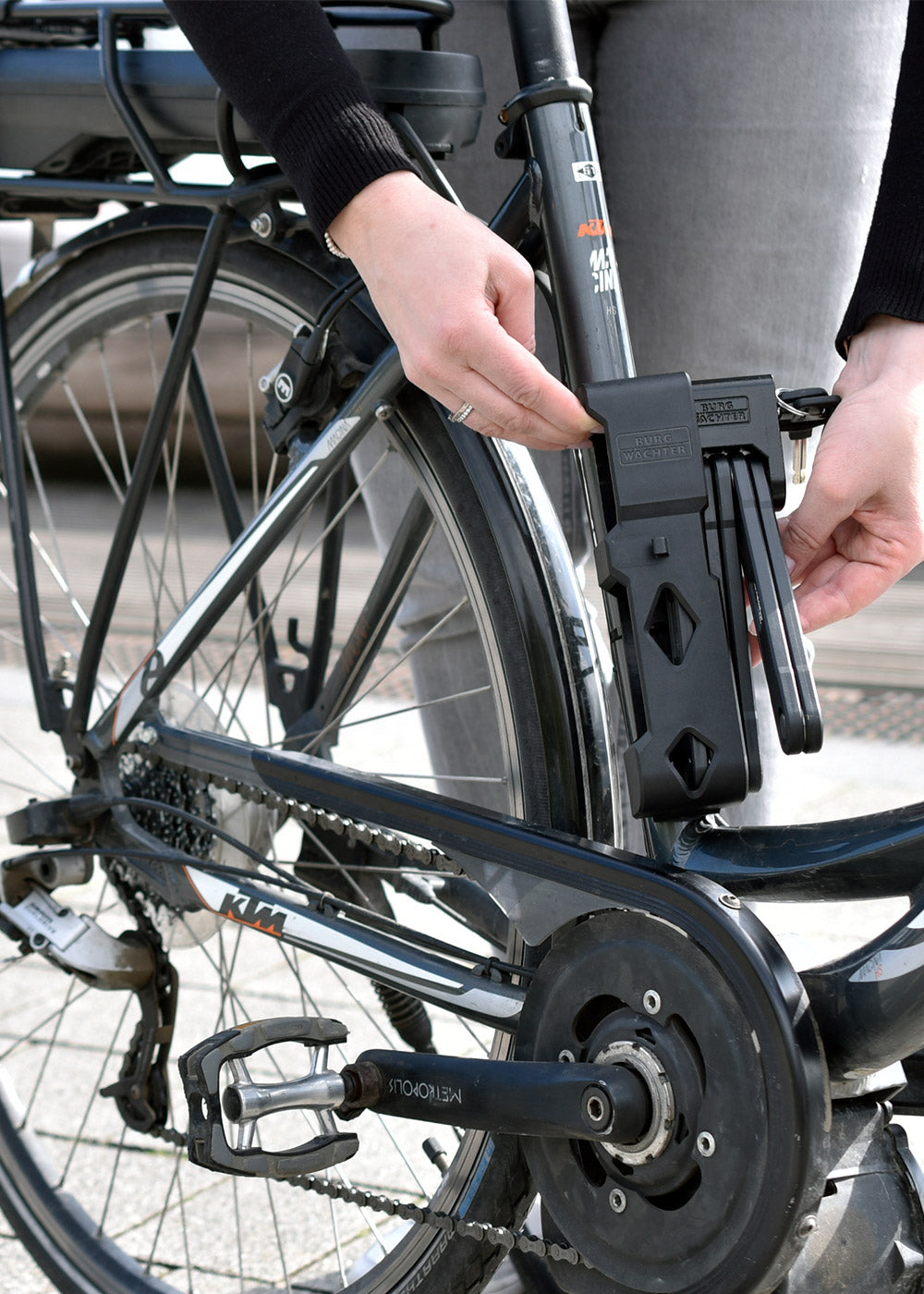 Fahrradsicherheit - Fahrradschlösser, Seile und Ketten von BURG