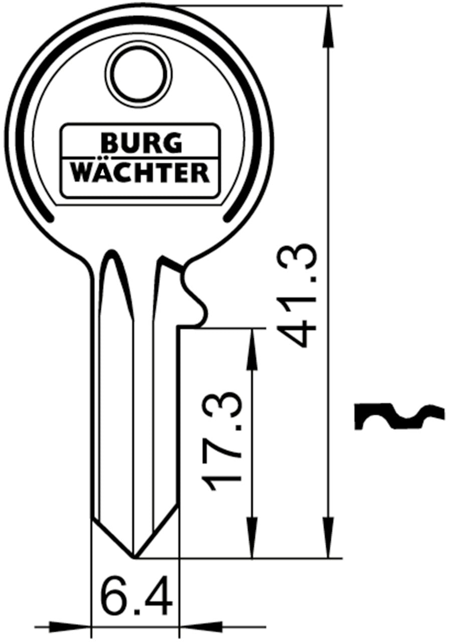 Burg Wächter E 7/2 SB Schlüssellochsperrer Elektroshop Wagner Burg Wächter E 7/2 SB Schlüssellochsperrer Elektroshop Wagner