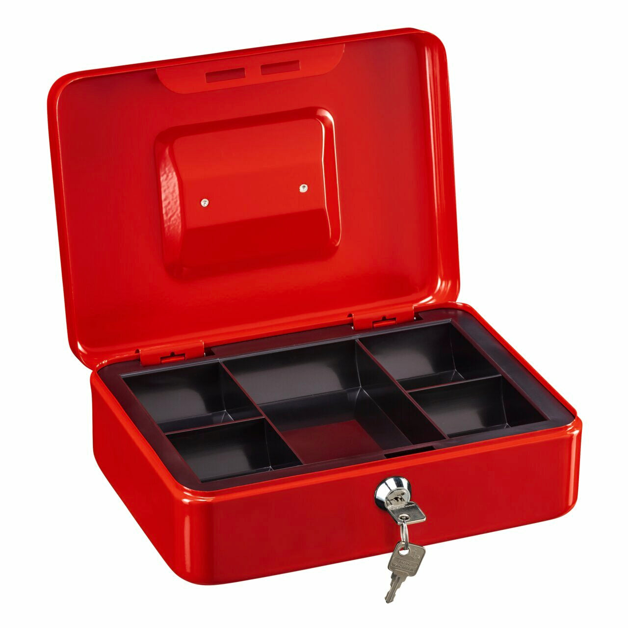 Koch-Werkzeuge: Geldkassette MONEY H90xB200xT160mm Gewicht 1kg Zahlenschloss  rot BURG-WÄCHTER